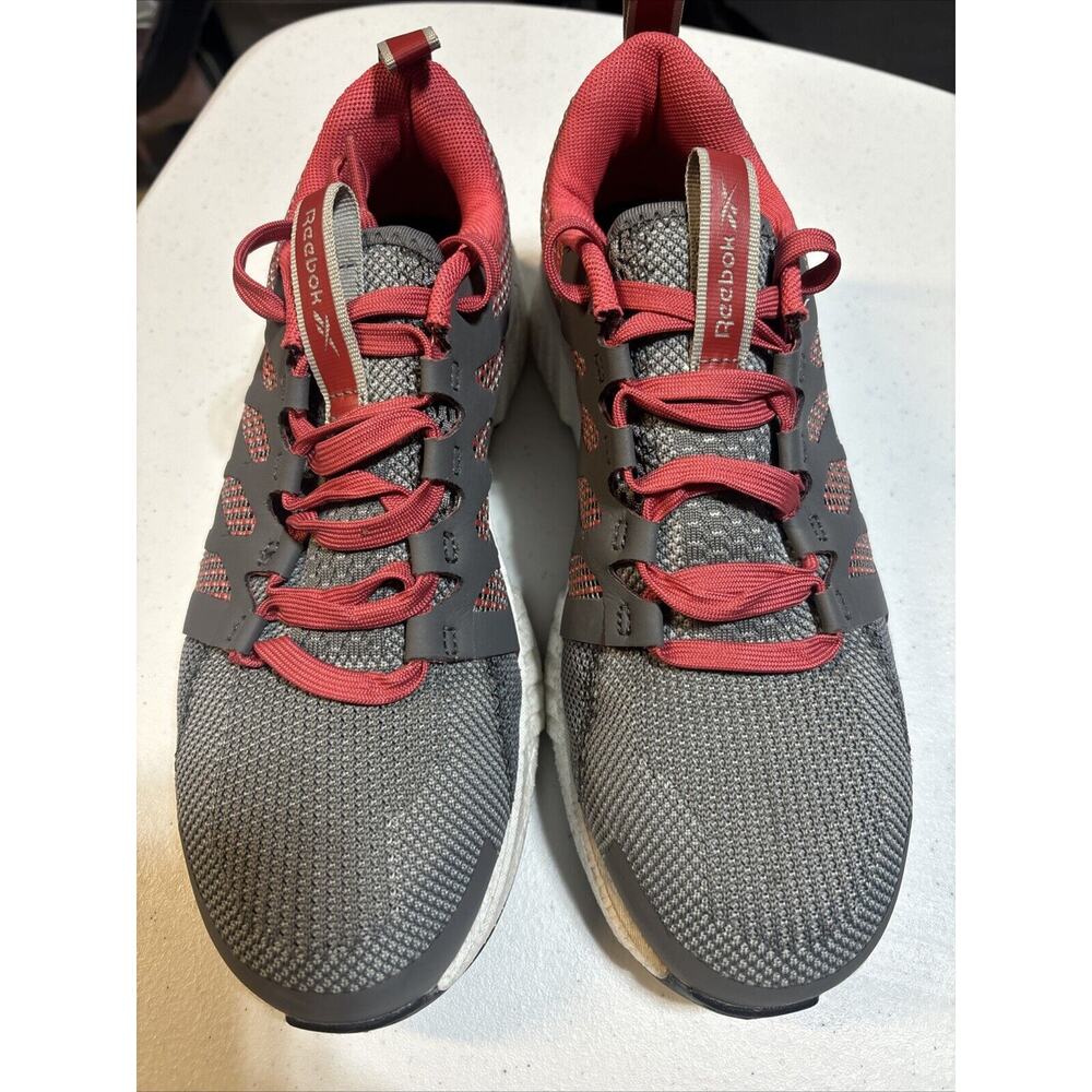 Reebok Fusion‎ Flex Athletic Work Shoe Weave Gray Womens Size 8 Wide NEW 2436